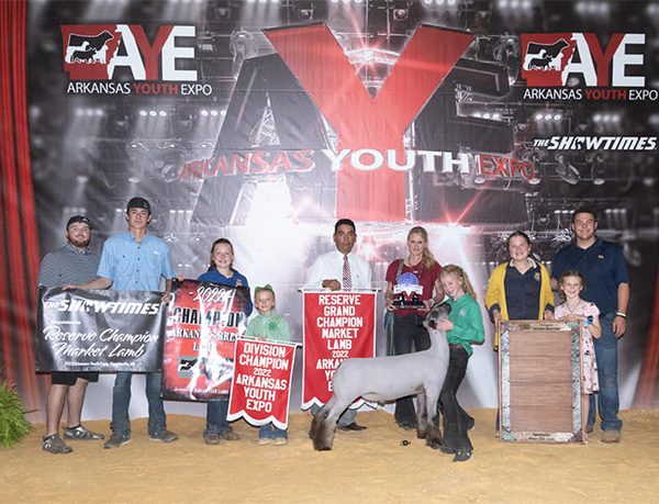 Reserve Champion Overall 2022 Arkansas Youth Expo